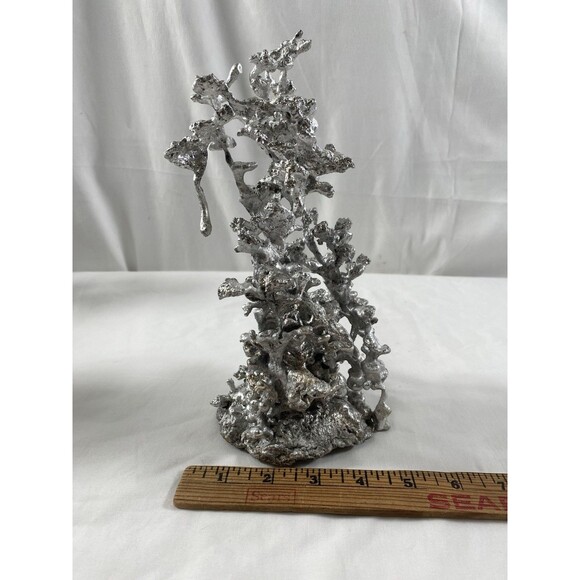 Anthill Art Casting Sculpture Fire Ant Aluminum Casting 9.25” Tall #12 - Picture 4 of 9